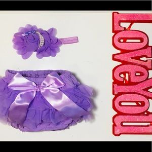 Tutu baby girl and headband